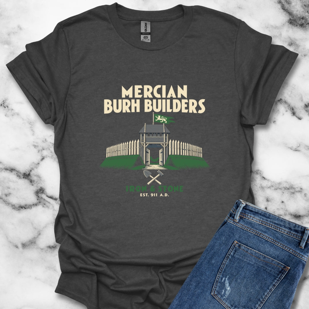 Mercian Burh Builders Iron and Stone T-Shirt
