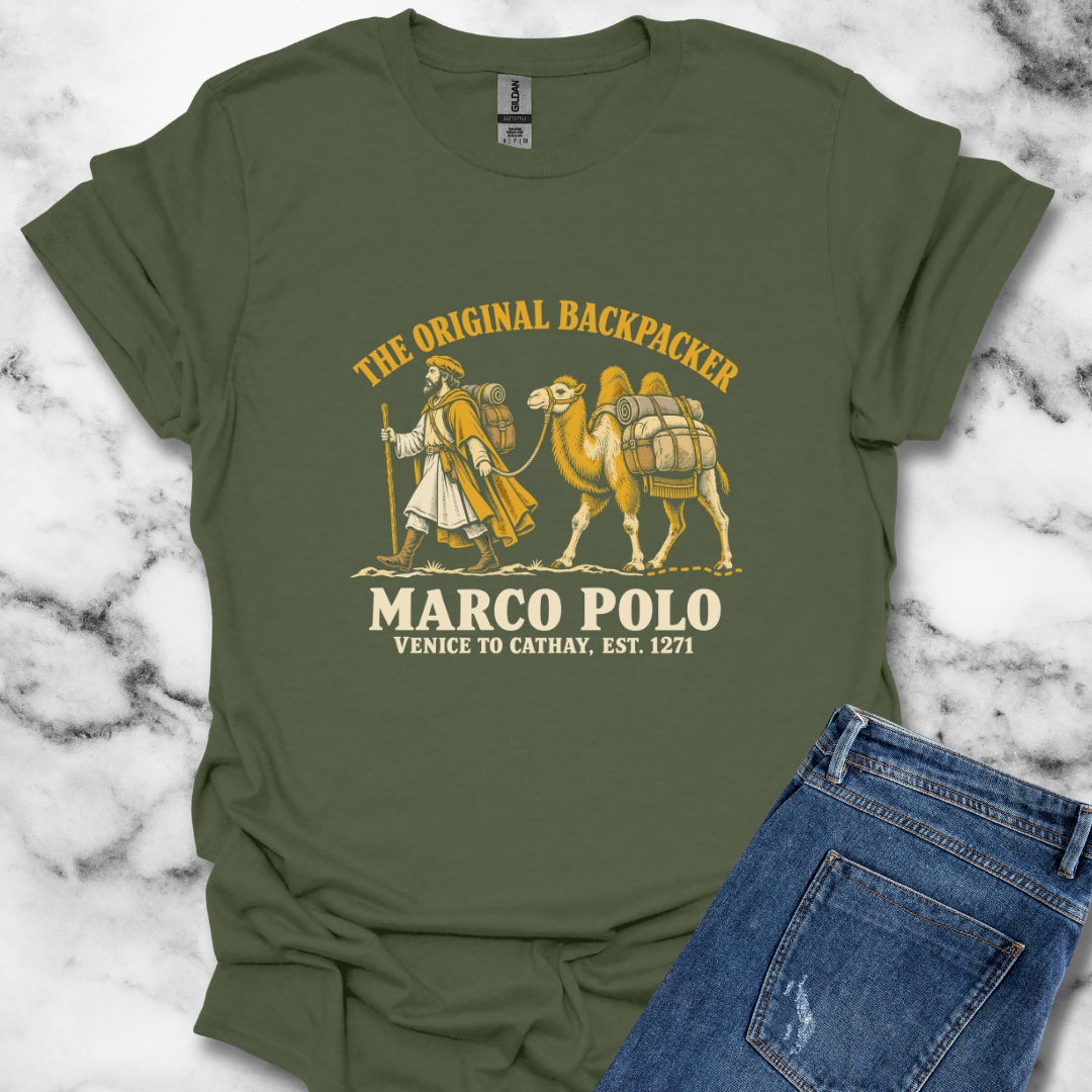 Marco Polo The Original Backpacker T-Shirt