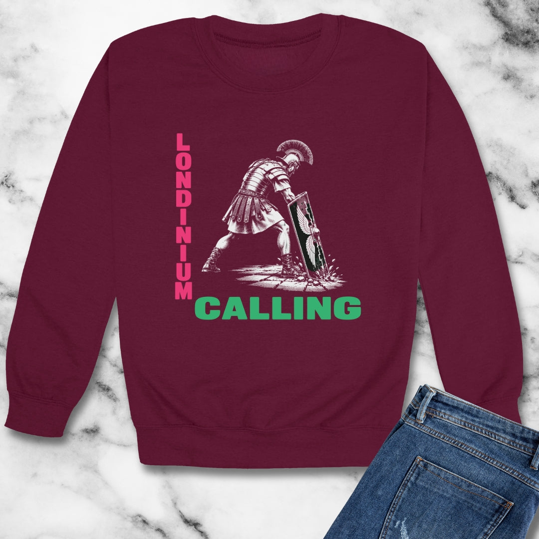 Londinium Calling Clash Parody Unisex Heavy Crewneck Sweatshirt