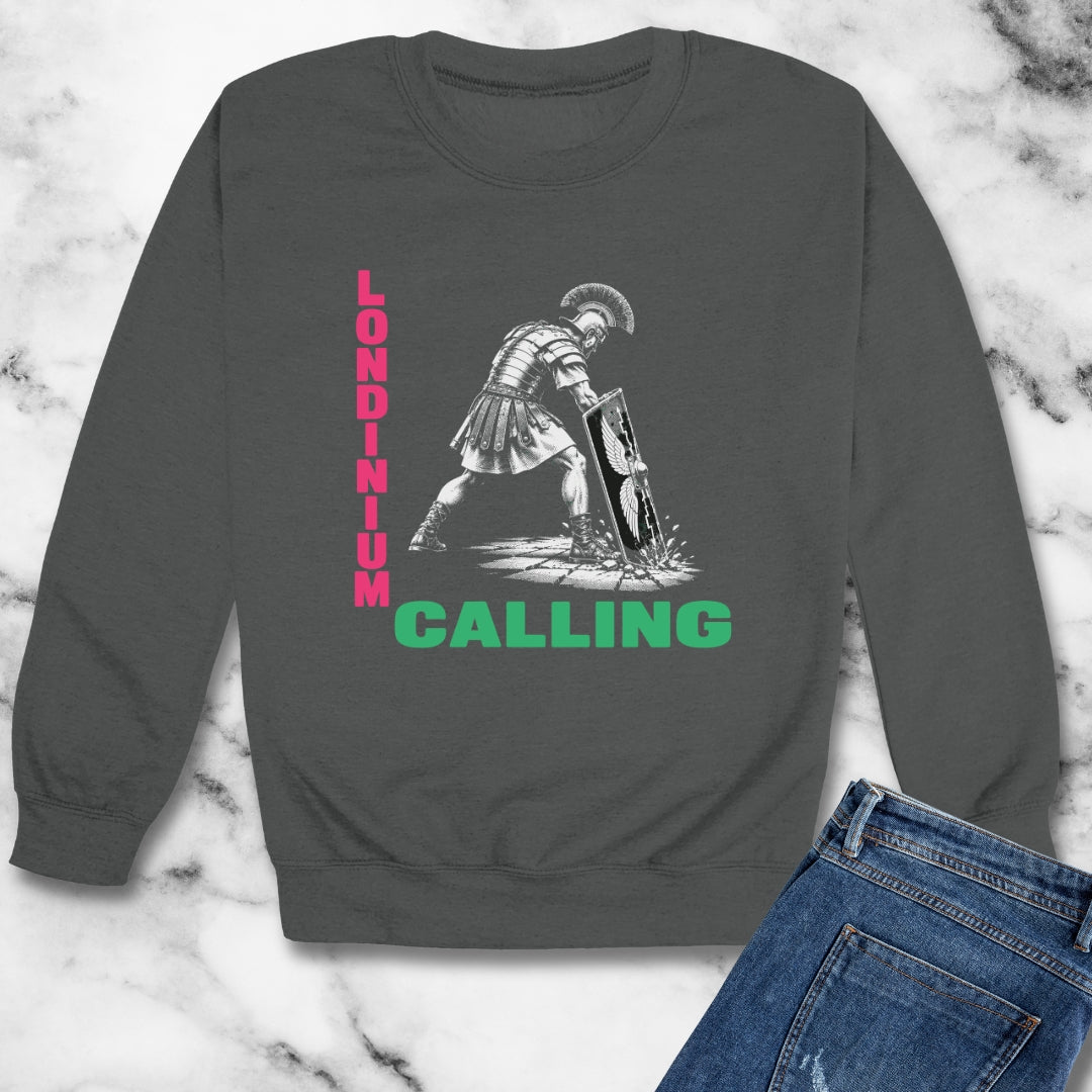 Londinium Calling Clash Parody Unisex Heavy Crewneck Sweatshirt