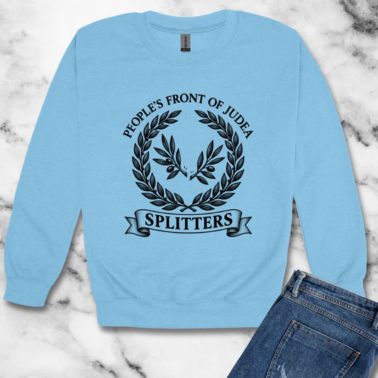 Splitters People's Front of Judea Crest Unisex Heavy Crewneck Sweatshirt