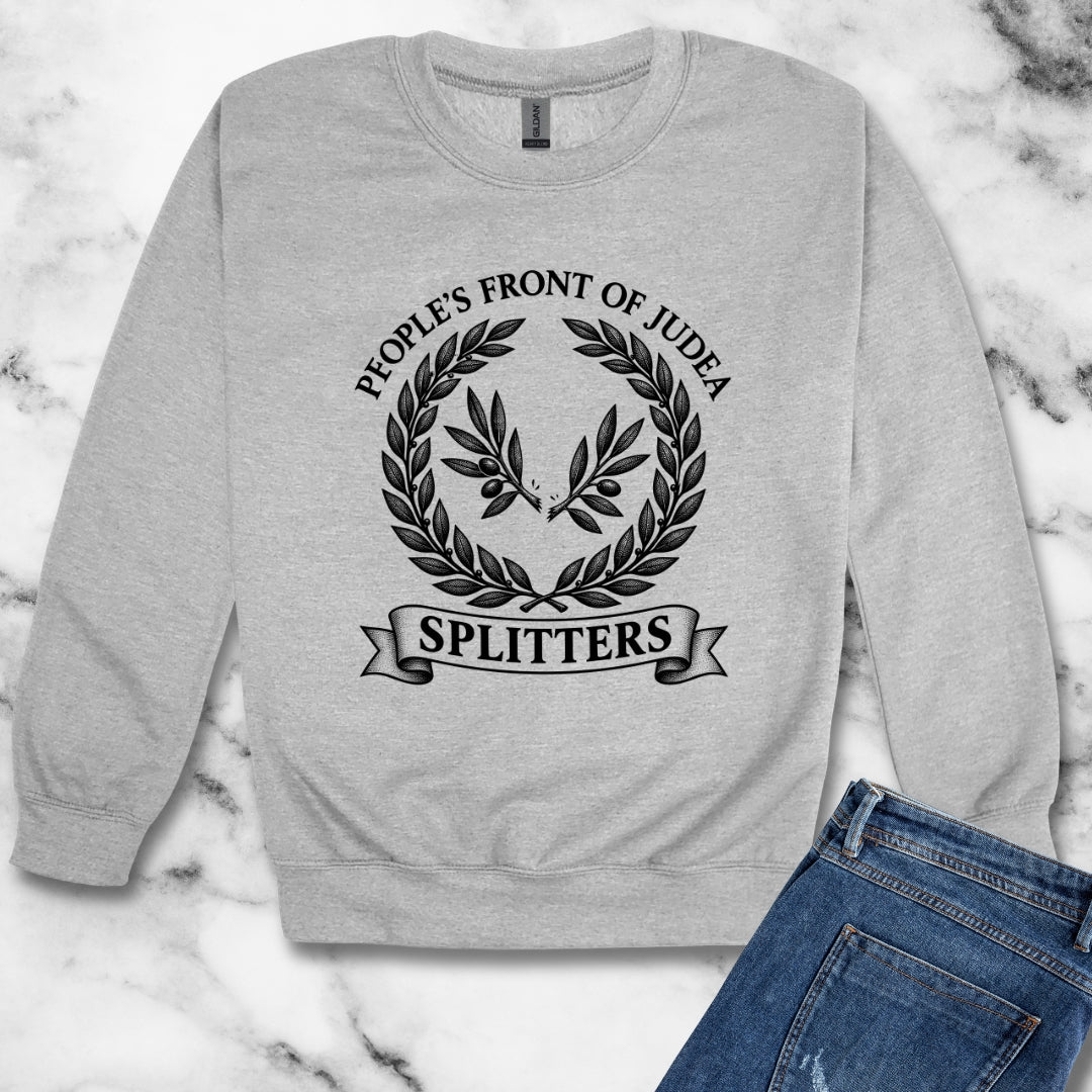 Splitters People's Front of Judea Crest Unisex Heavy Crewneck Sweatshirt
