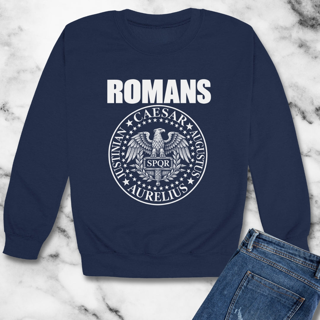 The Romans Band Insignia Unisex Heavy Crewneck Sweatshirt