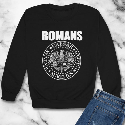 The Romans Band Insignia Unisex Heavy Crewneck Sweatshirt
