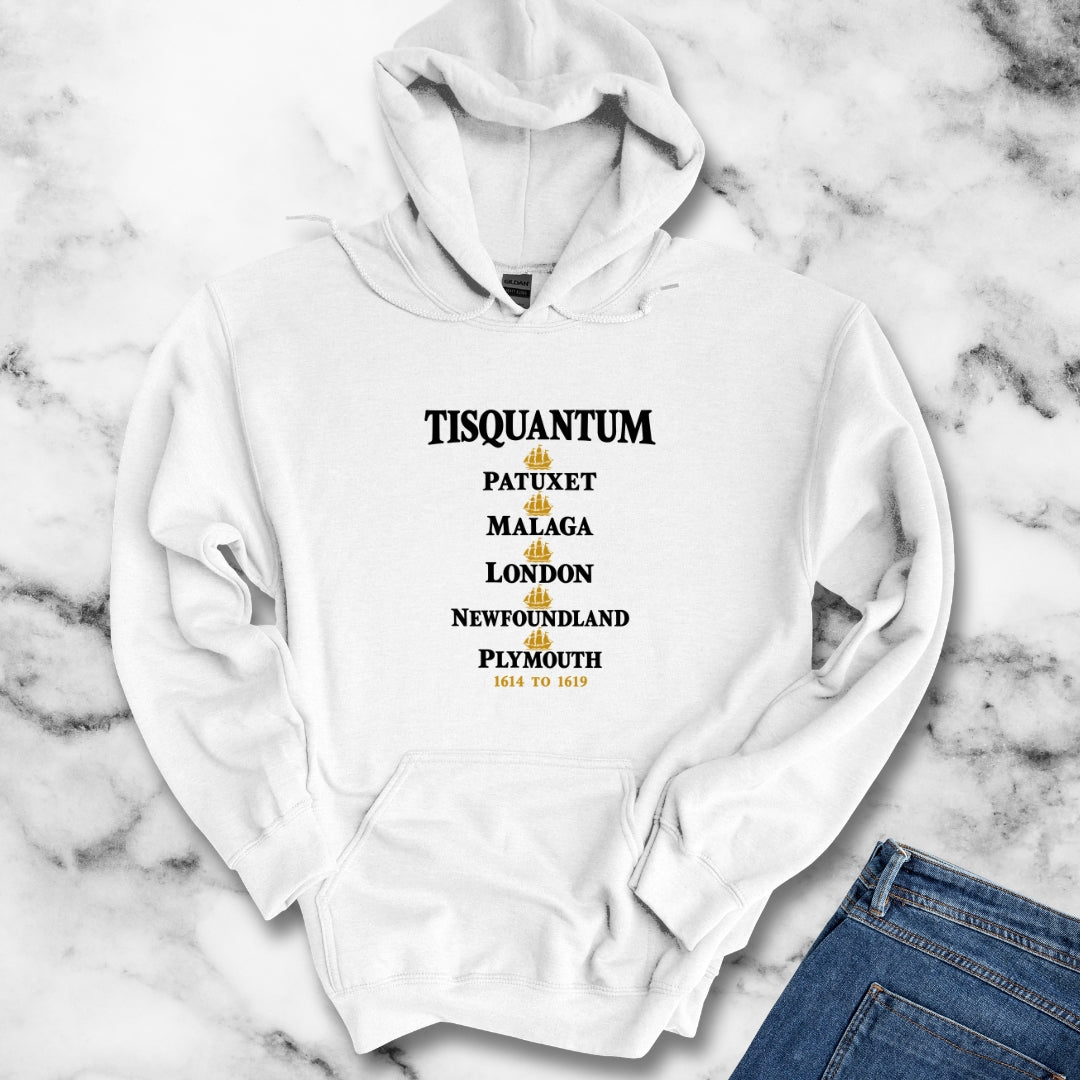 Tisquantum Route Map Hoodie