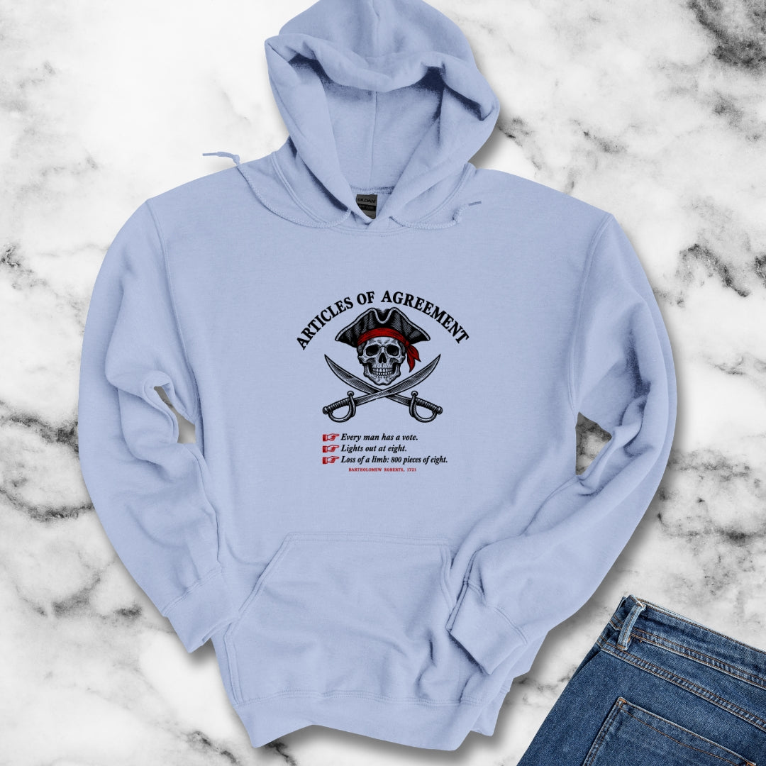 Articles of Agreement Pirate Code Hoodie