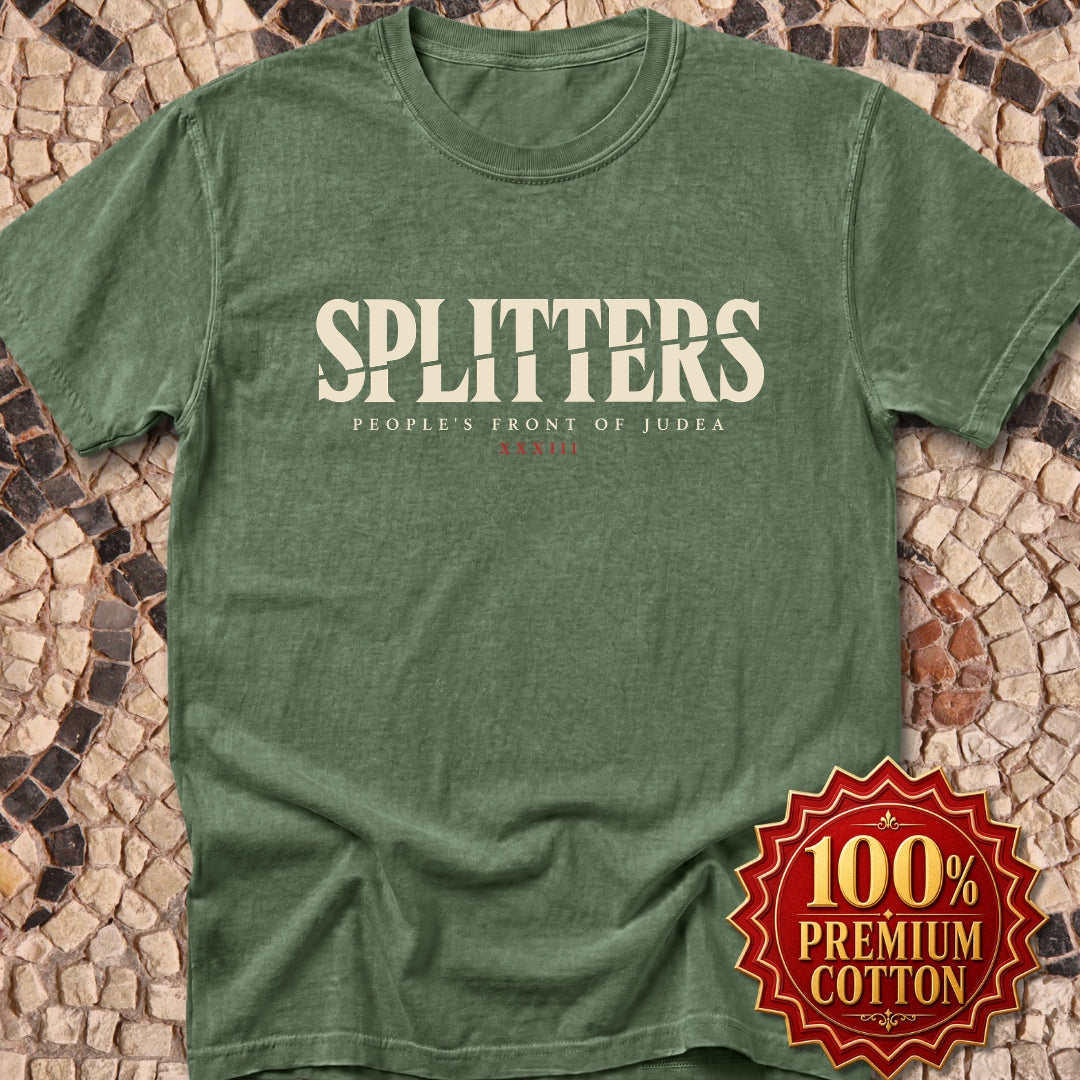 Splitters Fractured Inscription Premium Tee