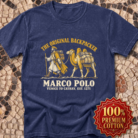 Marco Polo The Original Backpacker Premium Tee