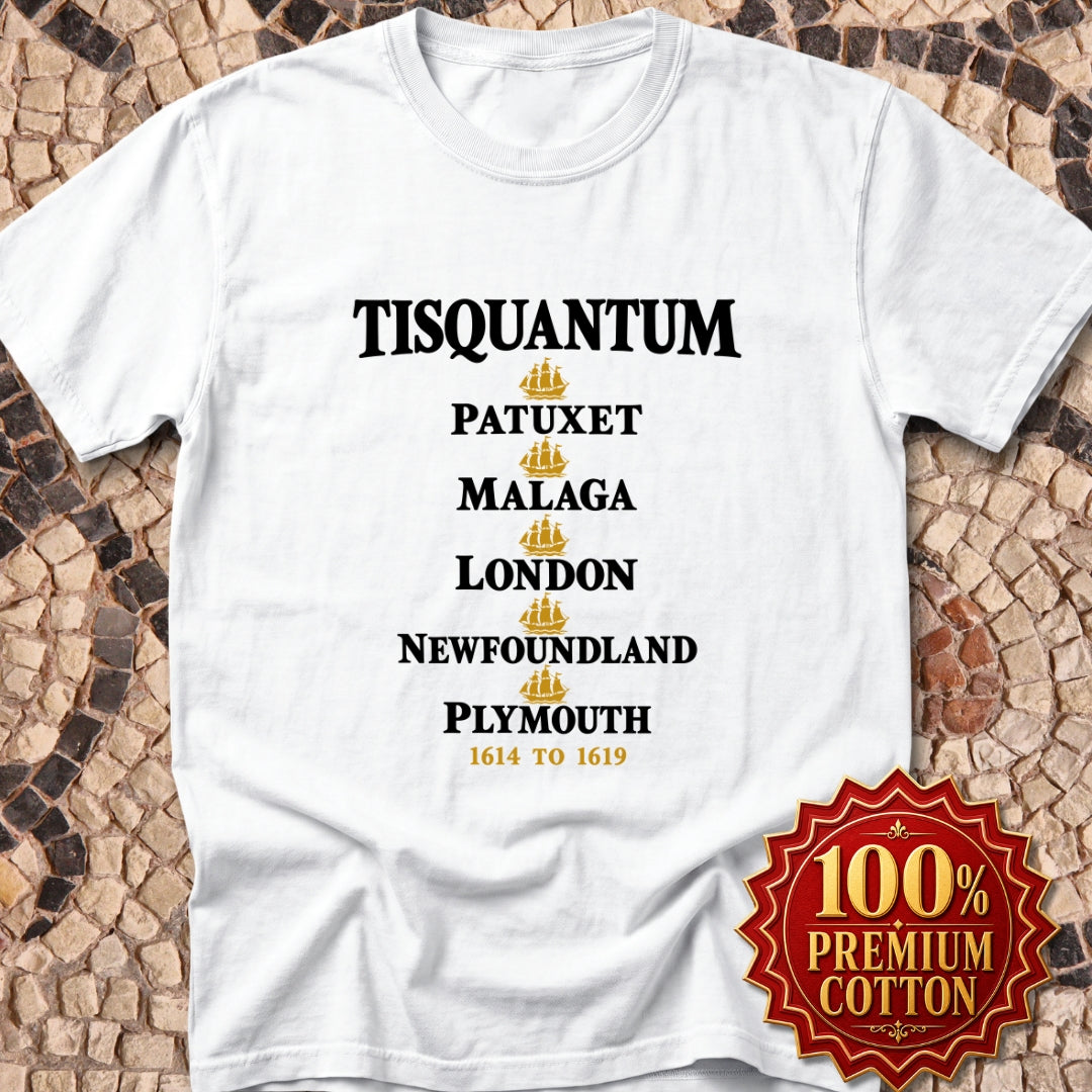 Tisquantum Route Map Premium Tee