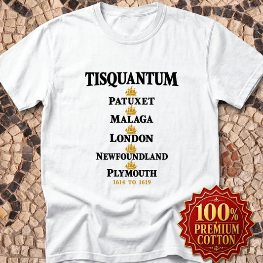 Tisquantum Route Map Premium Tee