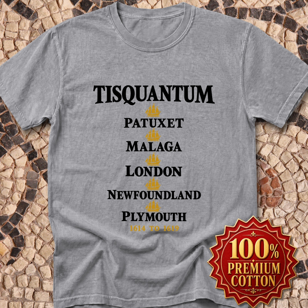 Tisquantum Route Map Premium Tee