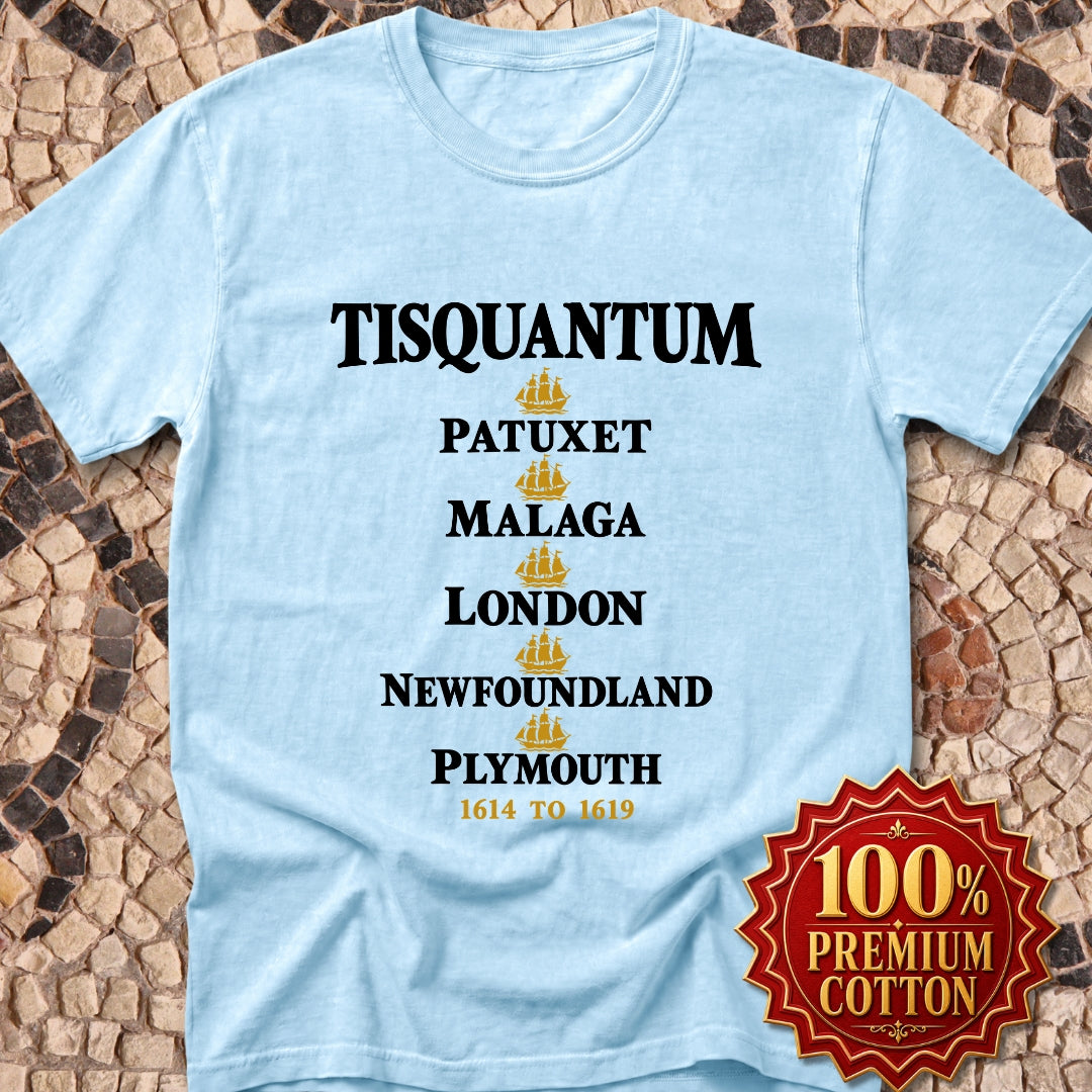 Tisquantum Route Map Premium Tee