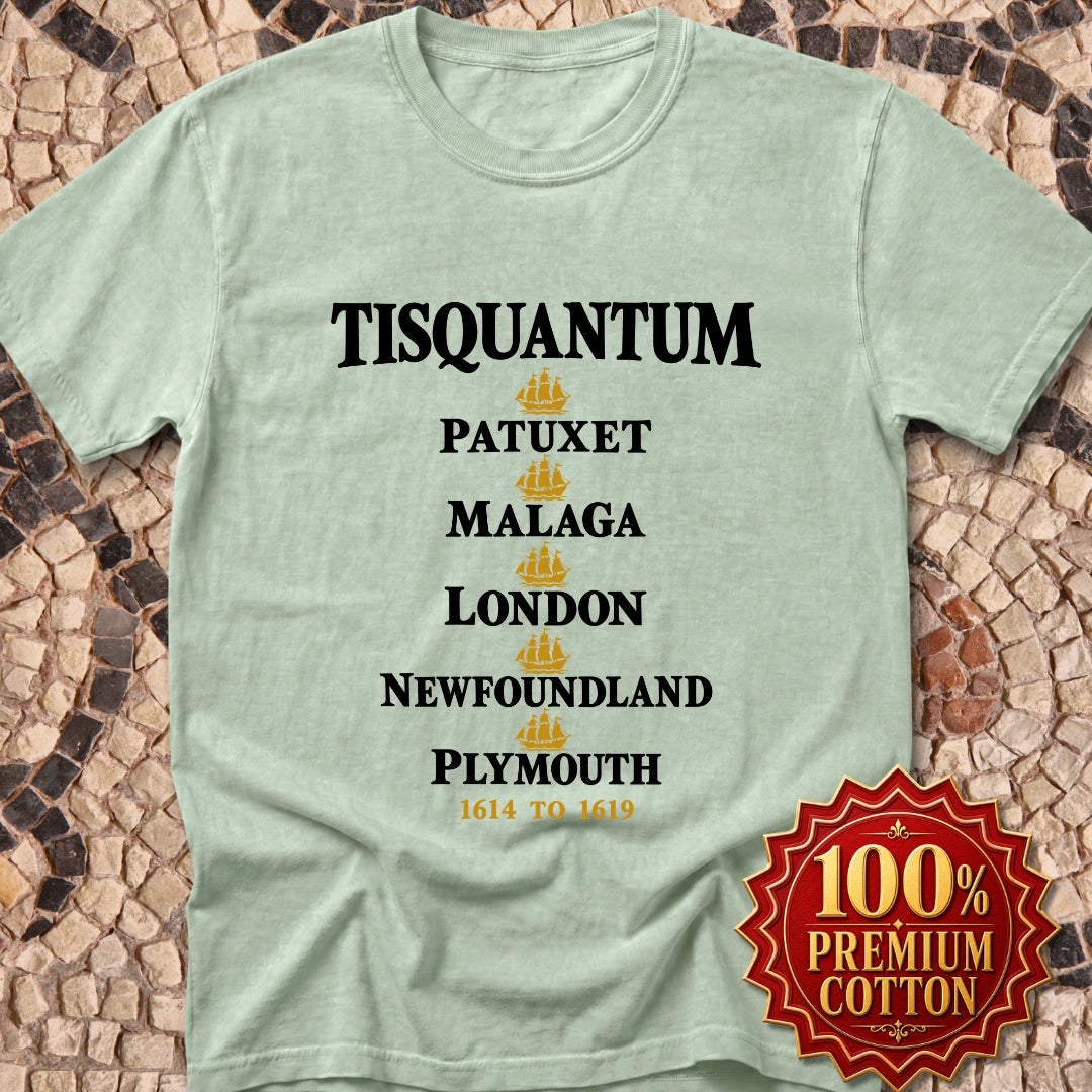 Tisquantum Route Map Premium Tee
