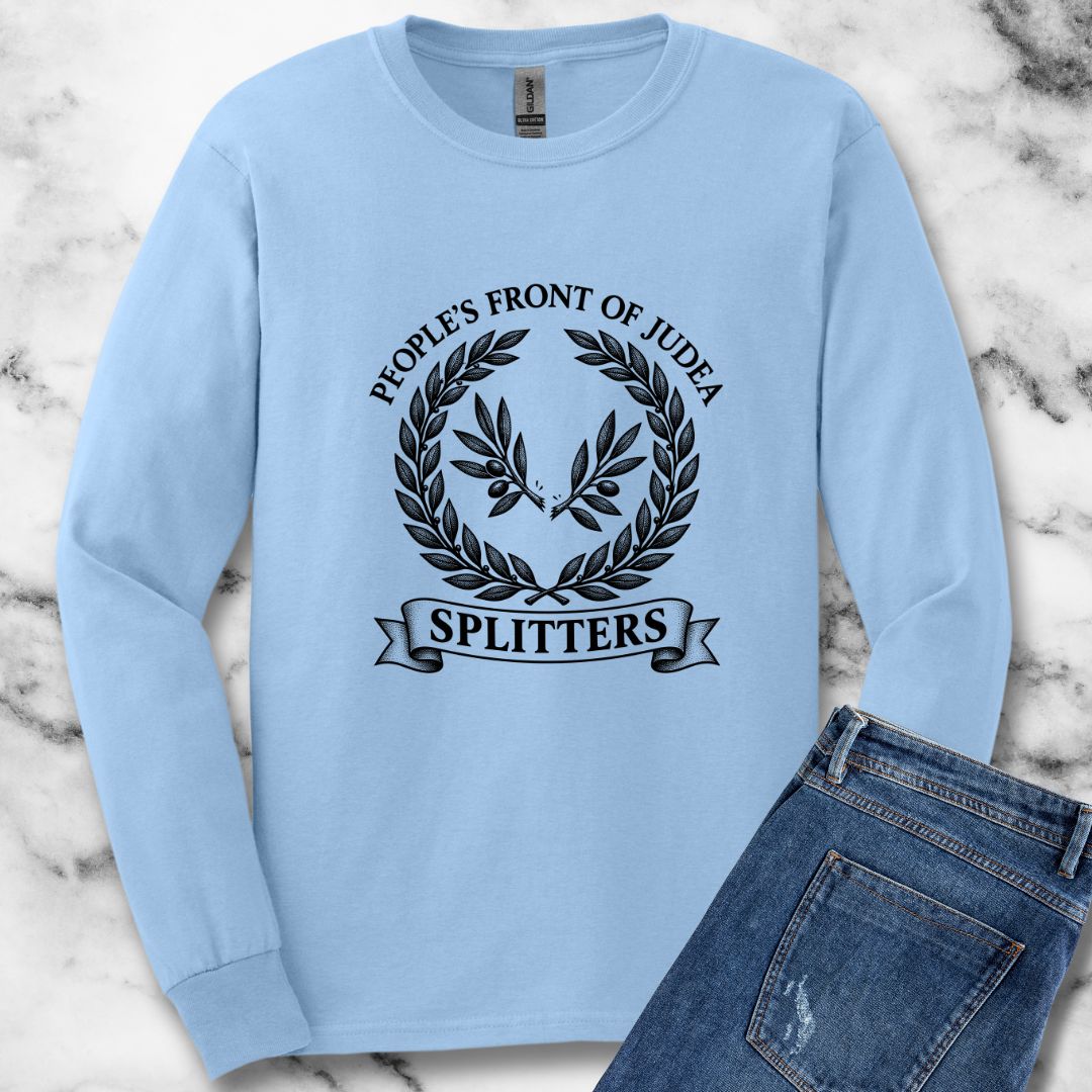 Splitters People's Front of Judea Crest Unisex Long Sleeve Tee
