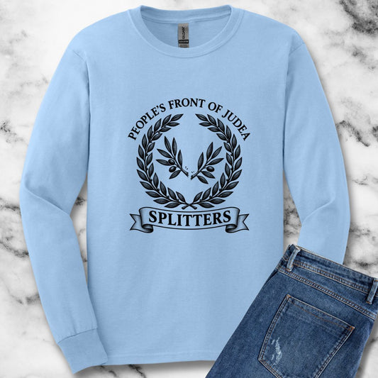 Splitters People's Front of Judea Crest Unisex Long Sleeve Tee
