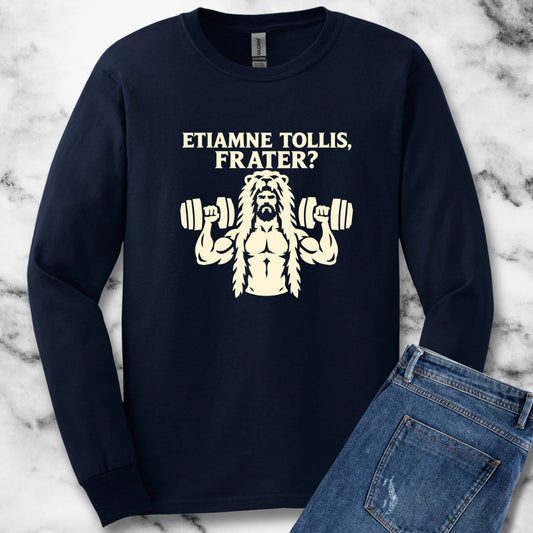Hercules Do You Even Lift Silhouette Unisex Long Sleeve Tee