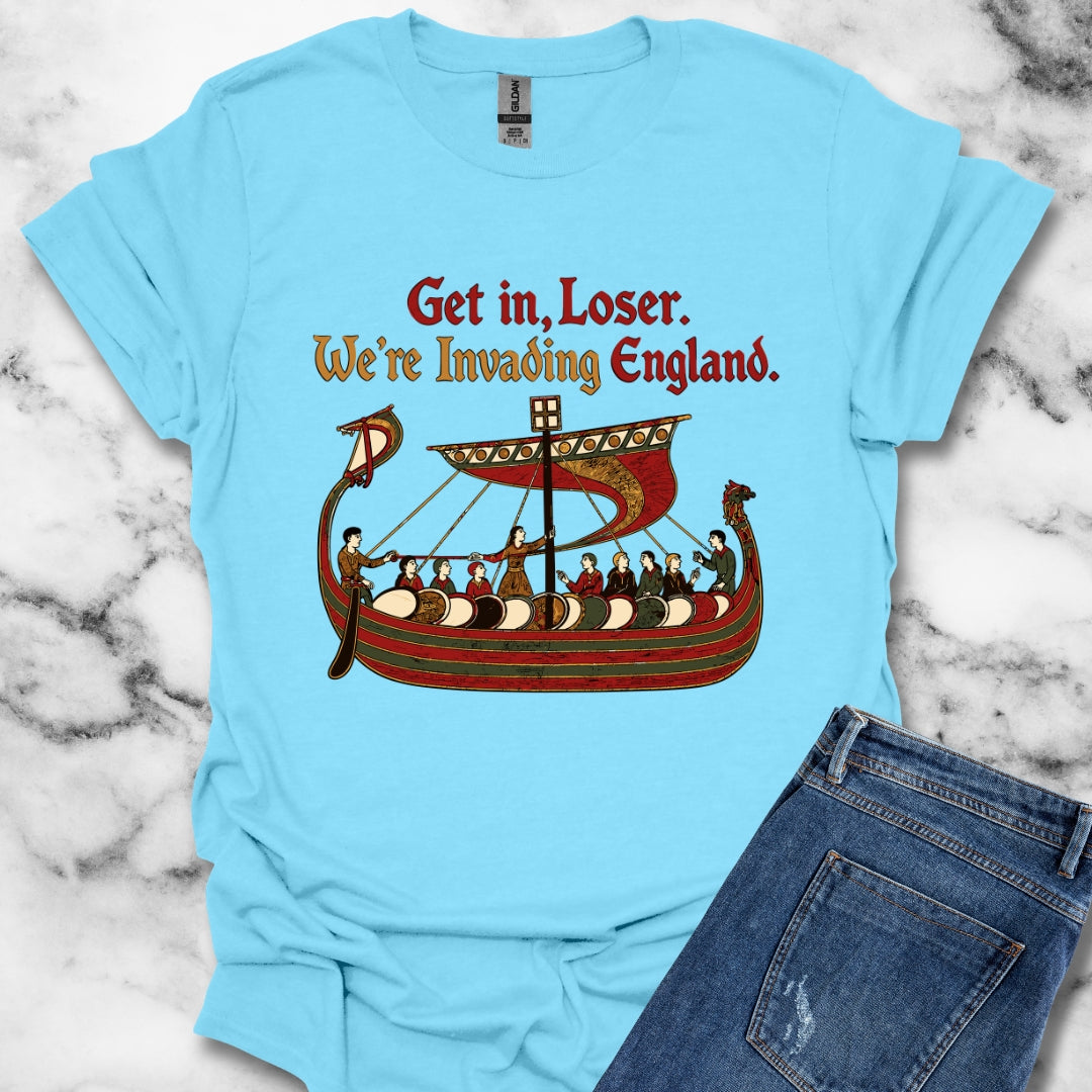 Get in Loser Norman Conquest Tapestry T-Shirt