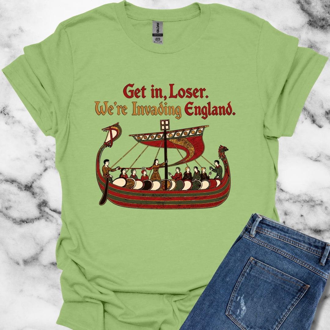Get in Loser Norman Conquest Tapestry T-Shirt