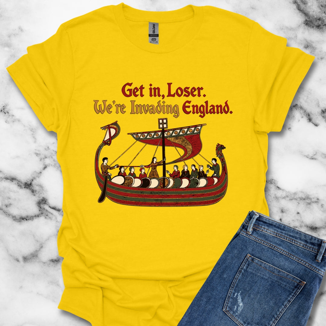Get in Loser Norman Conquest Tapestry T-Shirt