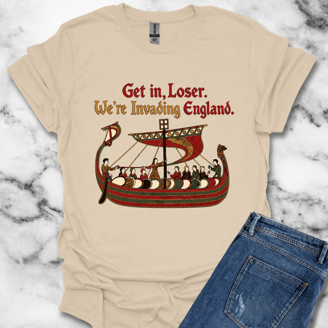 Get in Loser Norman Conquest Tapestry T-Shirt