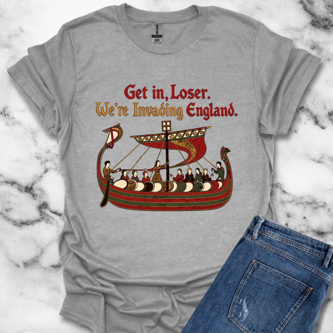 Get in Loser Norman Conquest Tapestry T-Shirt