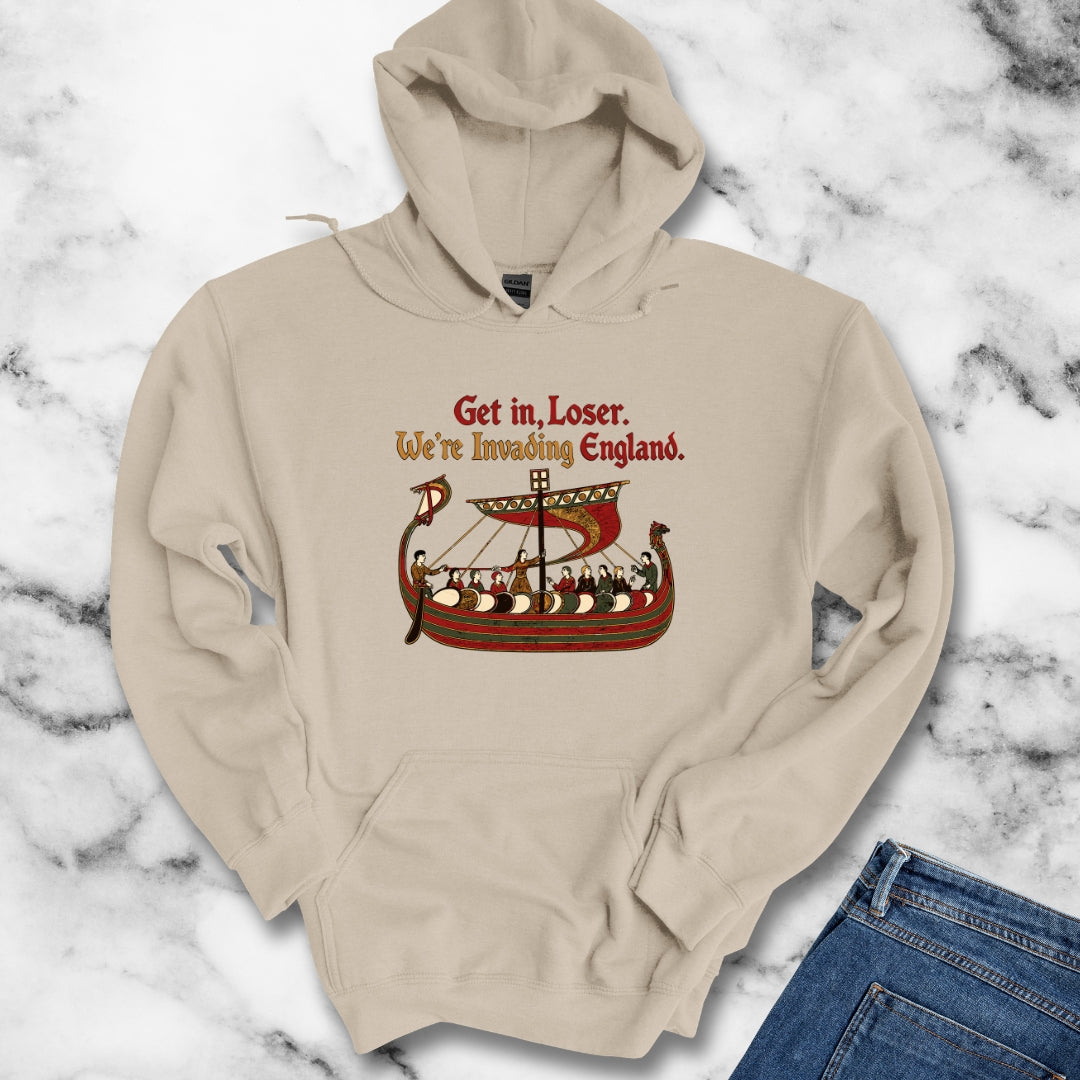Get in Loser Norman Conquest Tapestry Hoodie