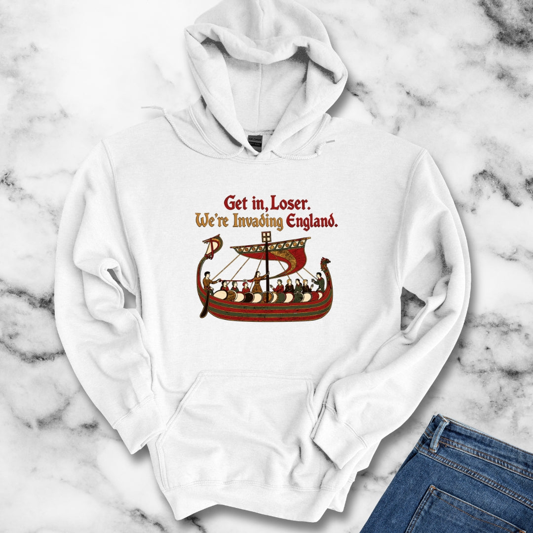 Get in Loser Norman Conquest Tapestry Hoodie