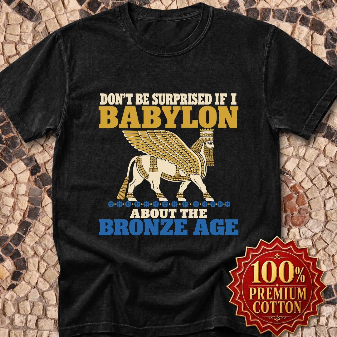 Babylon About the Bronze Age Lamassu Premium Tee