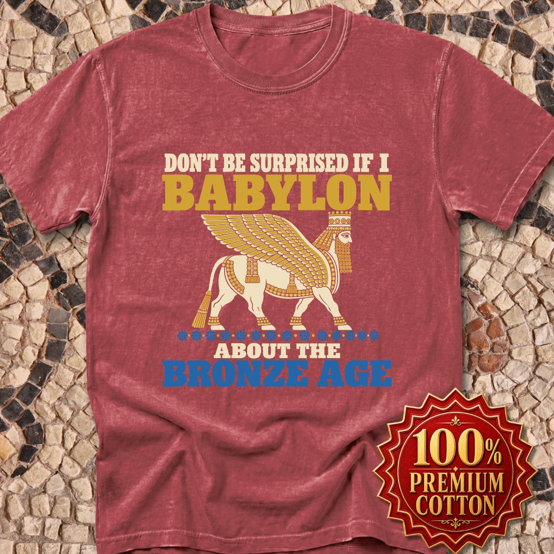 Babylon About the Bronze Age Lamassu Premium Tee