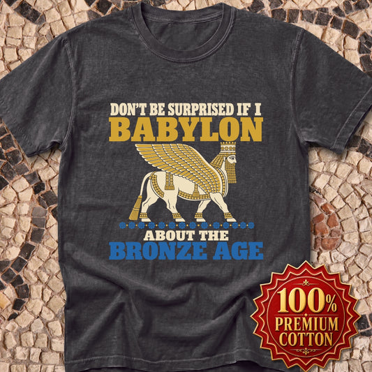 Babylon About the Bronze Age Lamassu Premium Tee