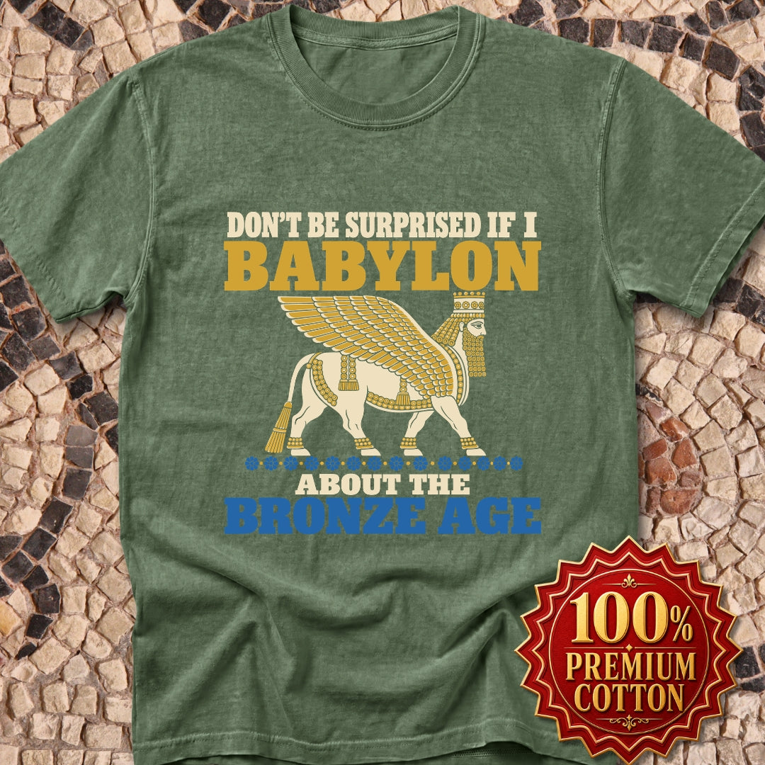 Babylon About the Bronze Age Lamassu Premium Tee