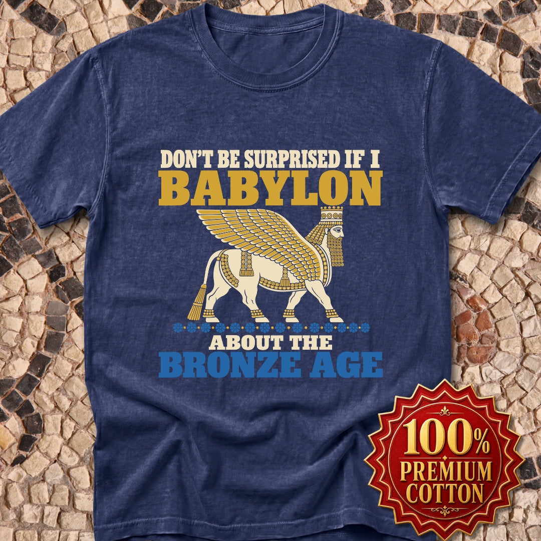 Babylon About the Bronze Age Lamassu Premium Tee