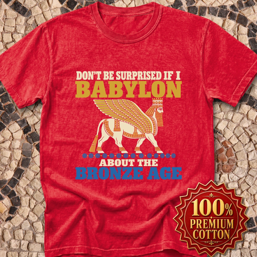 Babylon About the Bronze Age Lamassu Premium Tee