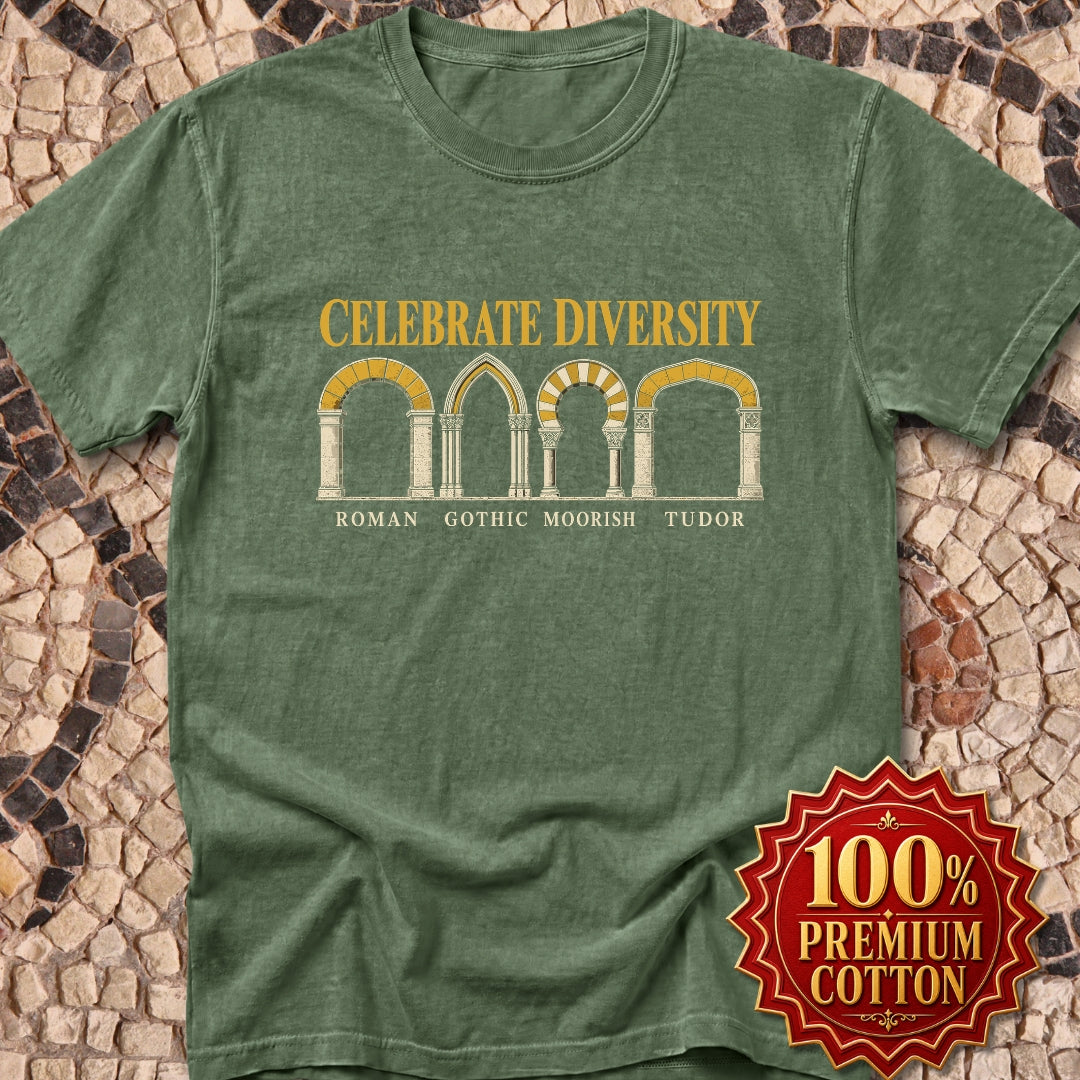 Celebrate Diversity Arches Premium Tee