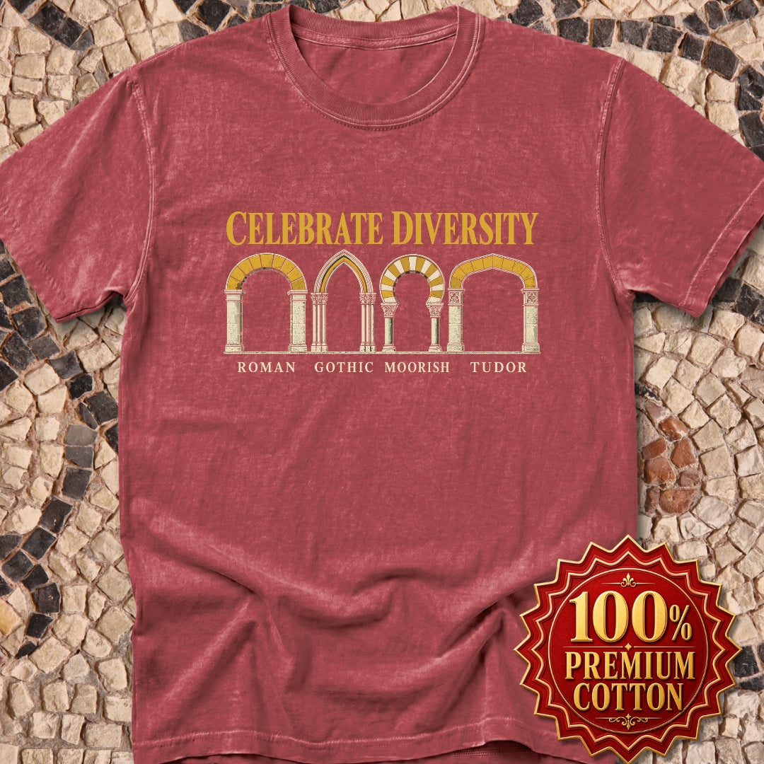 Celebrate Diversity Arches Premium Tee