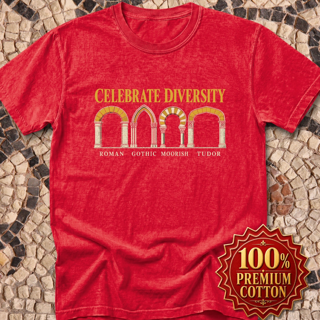 Celebrate Diversity Arches Premium Tee