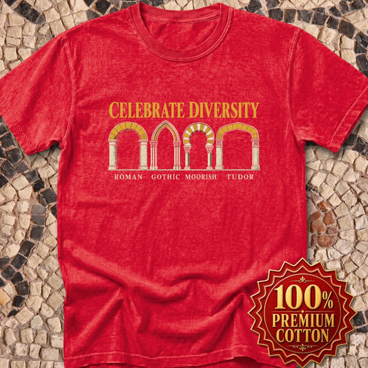 Celebrate Diversity Arches Premium Tee