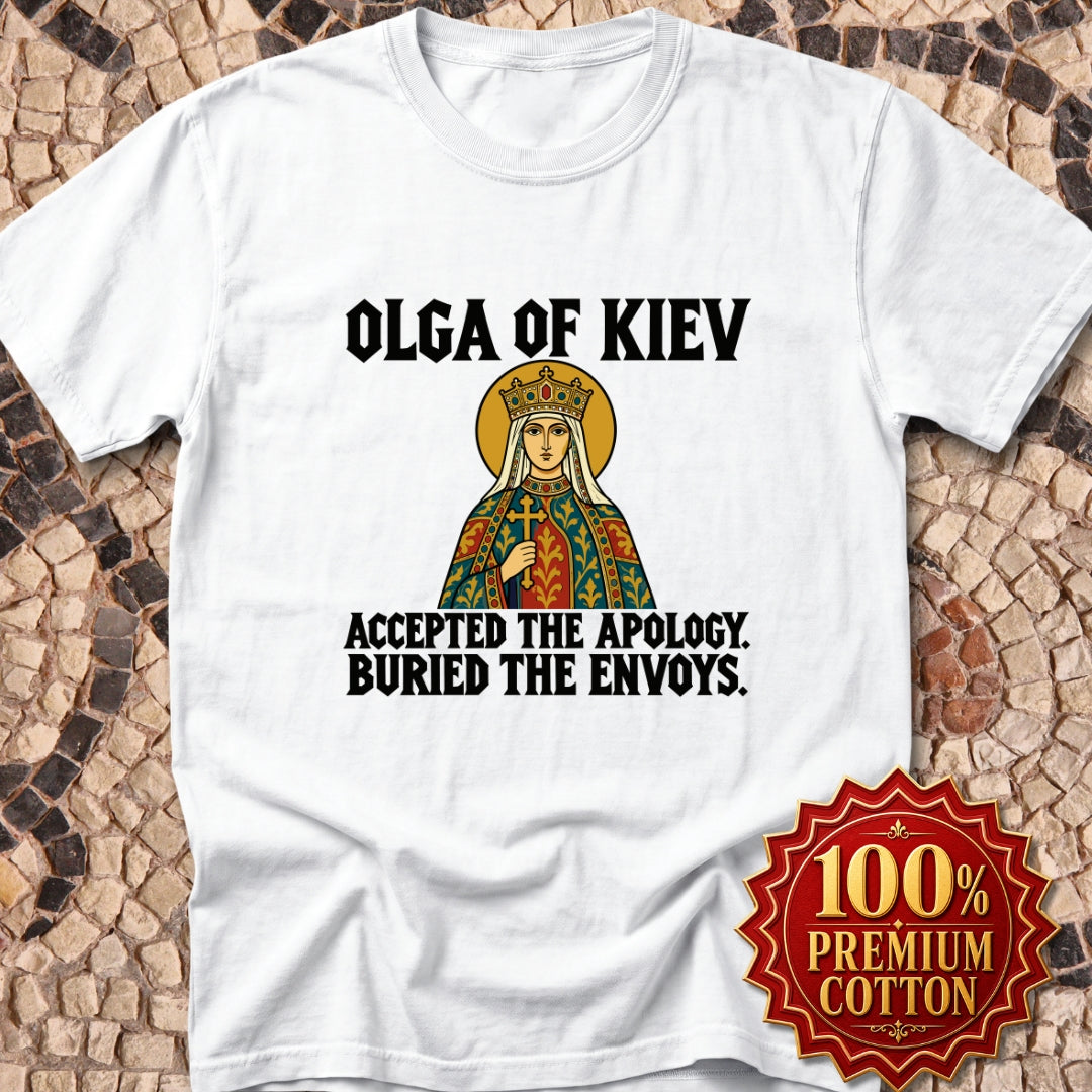 Olga of Kiev Buried the Envoys Premium Tee