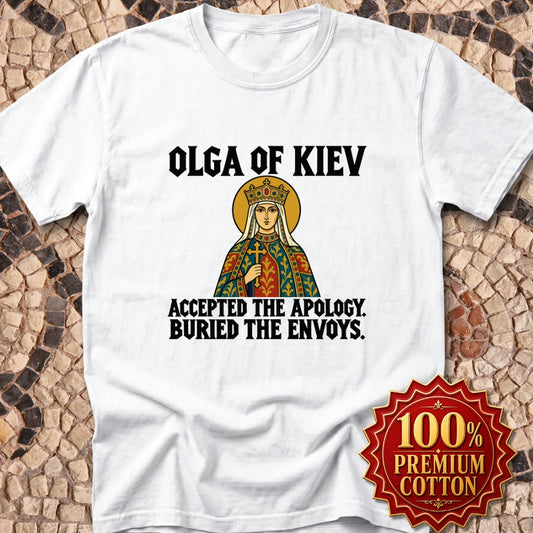 Olga of Kiev Buried the Envoys Premium Tee