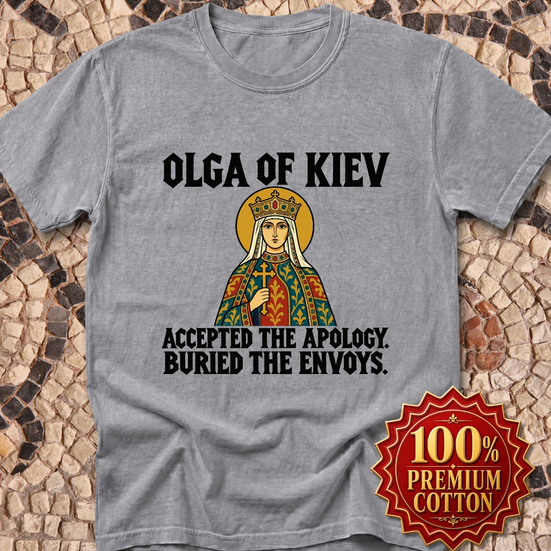 Olga of Kiev Buried the Envoys Premium Tee