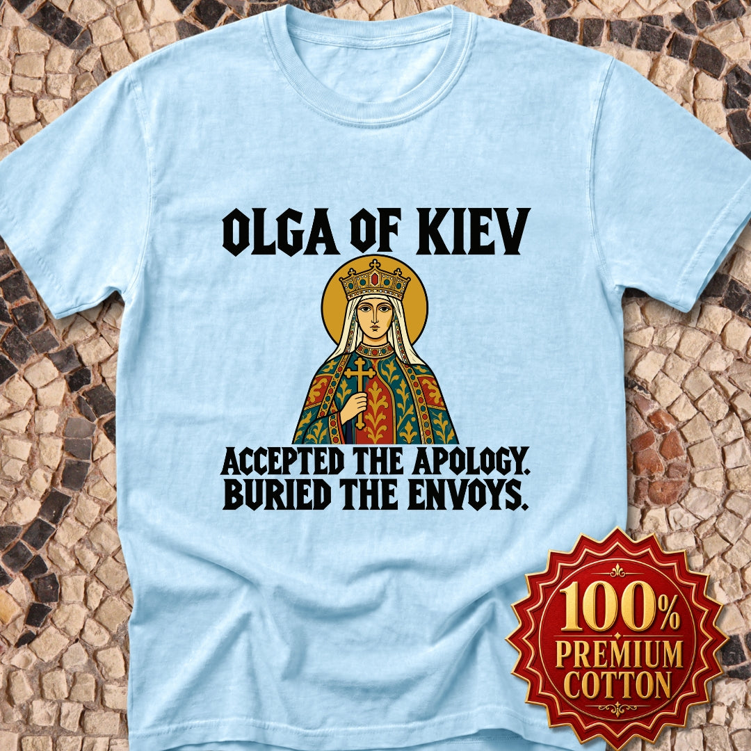 Olga of Kiev Buried the Envoys Premium Tee