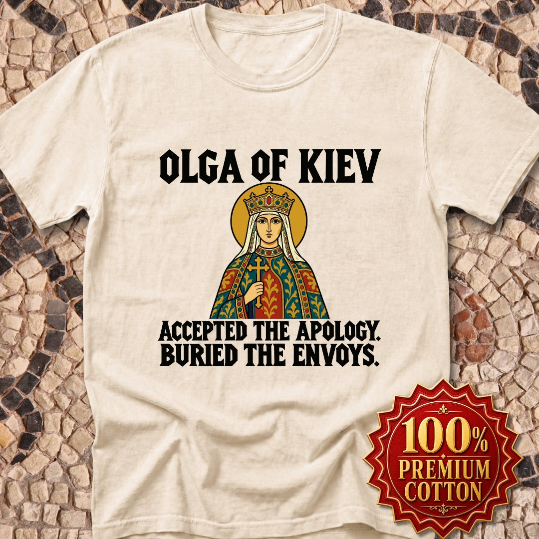 Olga of Kiev Buried the Envoys Premium Tee