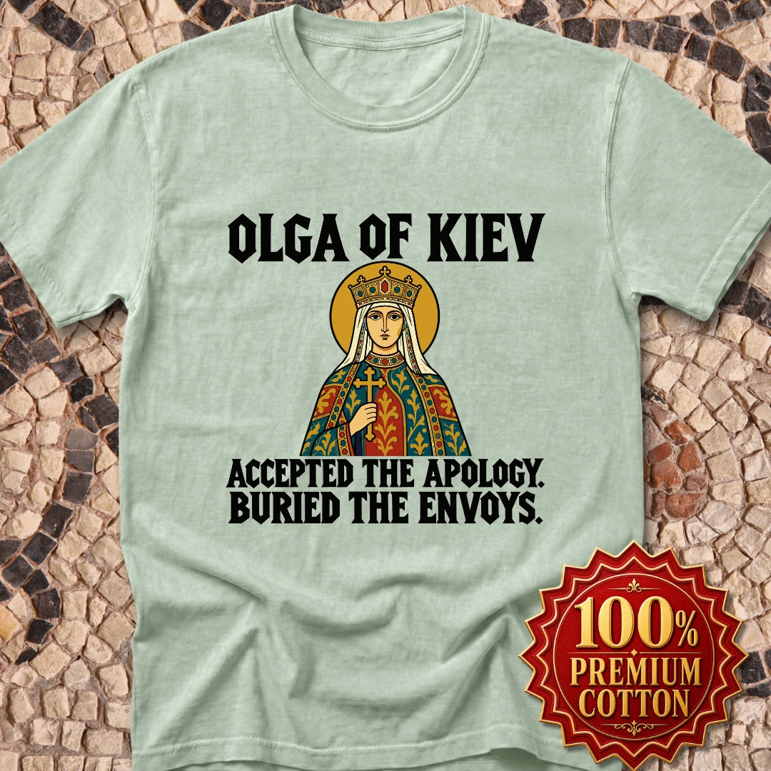 Olga of Kiev Buried the Envoys Premium Tee