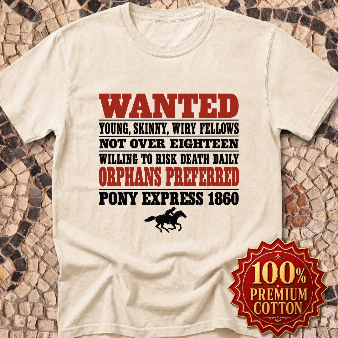 Pony Express 1860 Orphans Preferred Premium Tee