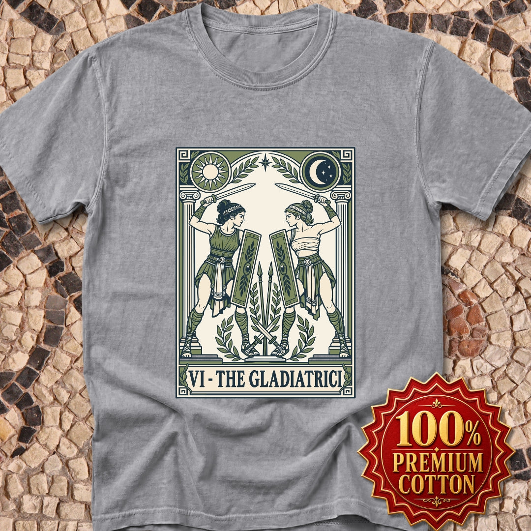The Gladiatrici Tarot Premium Tee