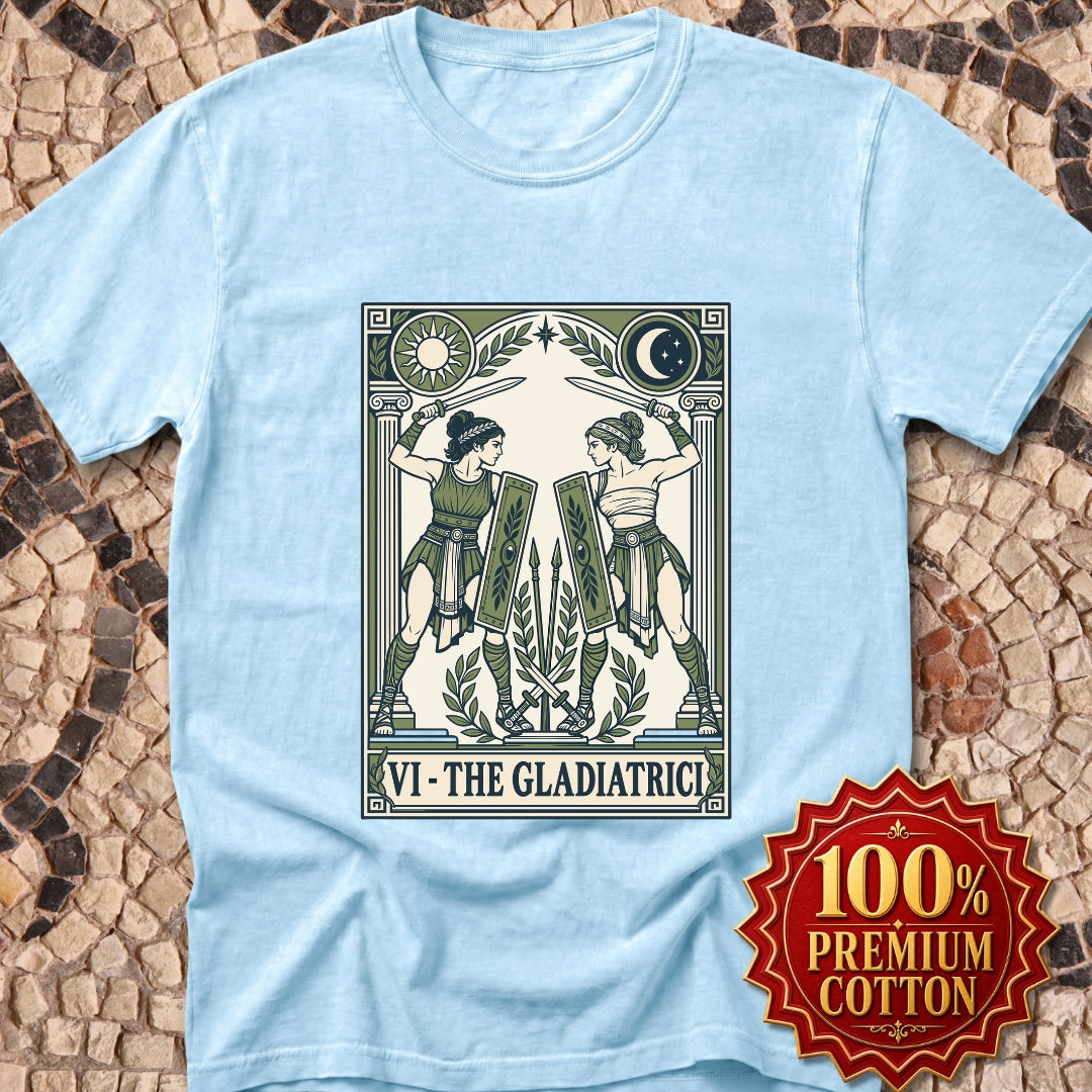 The Gladiatrici Tarot Premium Tee