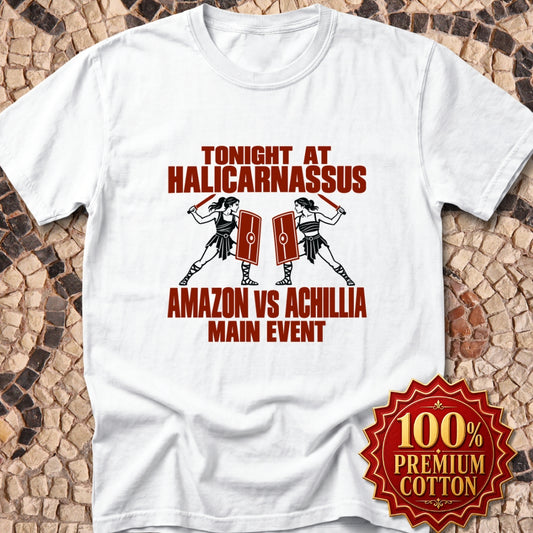 Amazon vs Achillia Main Event Premium Tee