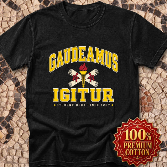 Gaudeamus Igitur Varsity Premium Tee