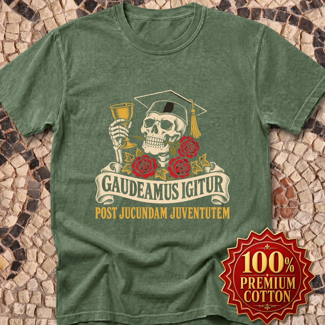 Gaudeamus Igitur Skull Premium Tee