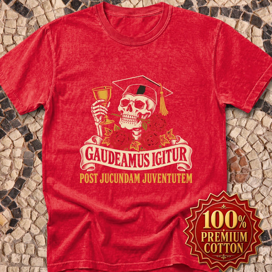 Gaudeamus Igitur Skull Premium Tee